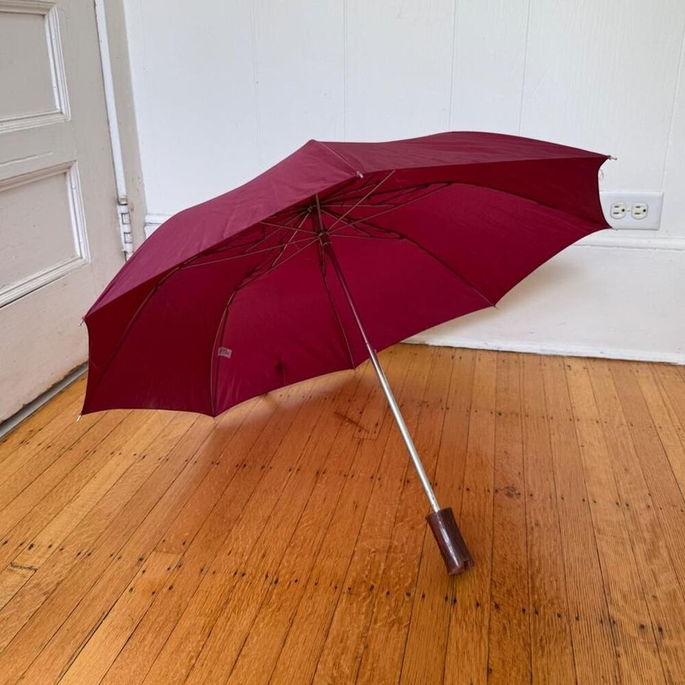 Unbranded Burgundy Umbrella - Picture 4 of 8